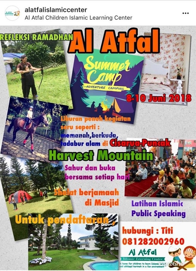 Al Atfal Summer Camp Adventure Camping
