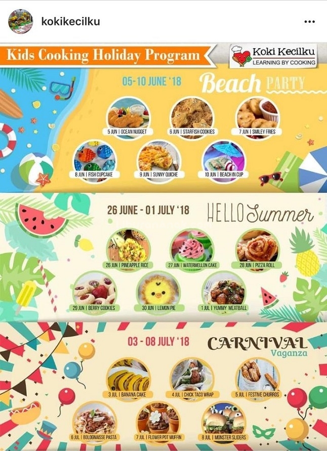 Kids Cooking Holiday Program