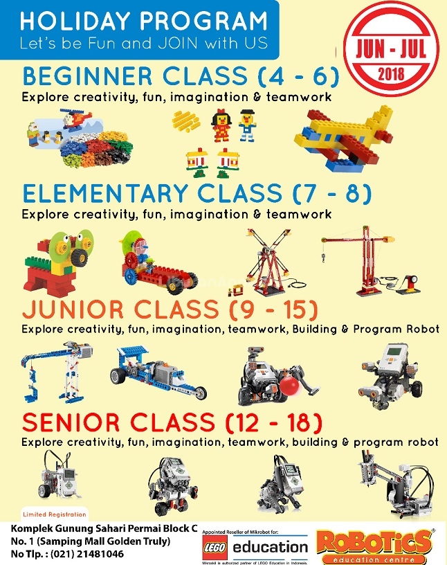 Robotics Holiday Program 2018