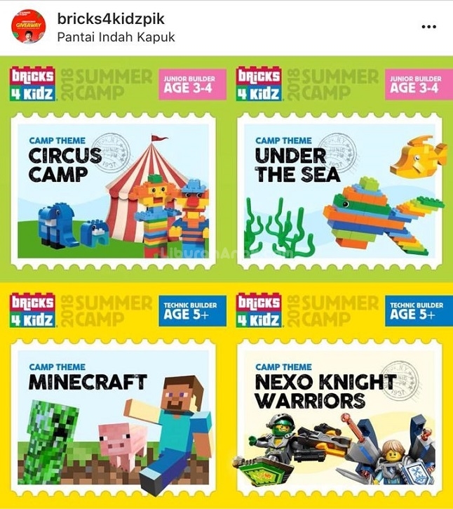 Summer Camp 2018 with Bricks 4 Kidz