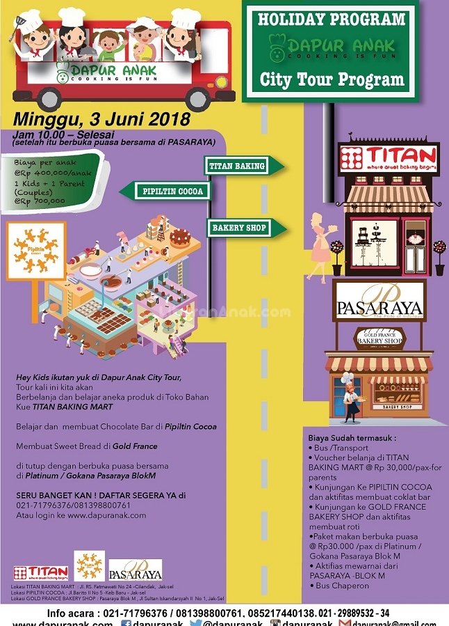 Dapur Anak City Tour Program