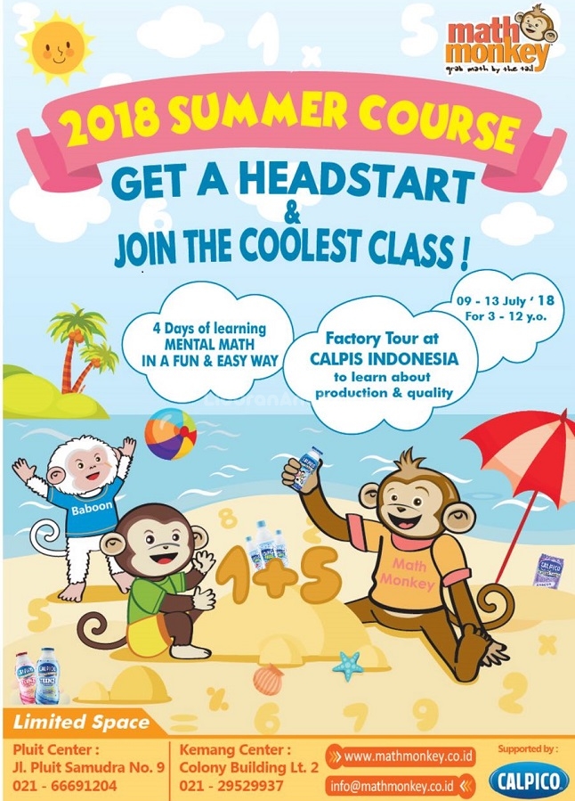 Summer Course 2018 with Math Monkey