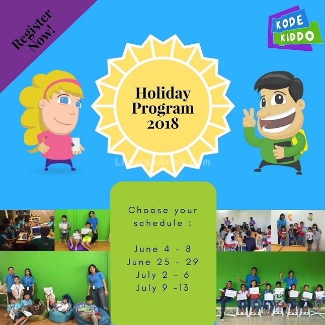 Coding Holiday Program with KodeKiddo