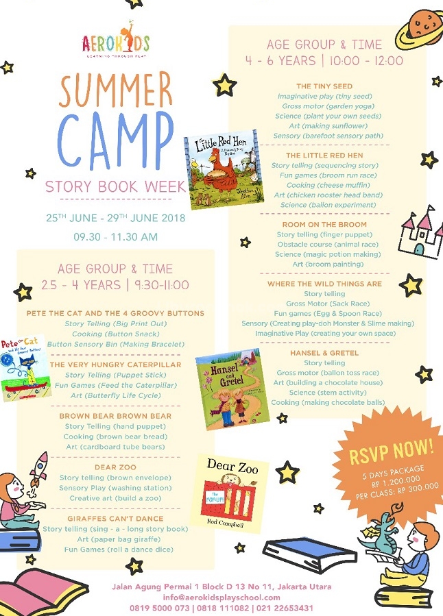 Summer Camp with Aerokids Playschool
