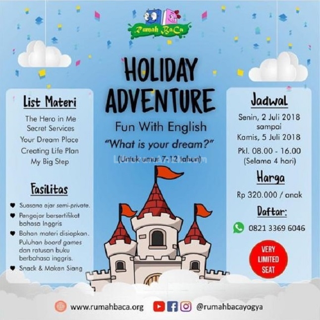 Holiday Adventure with Rumah Baca