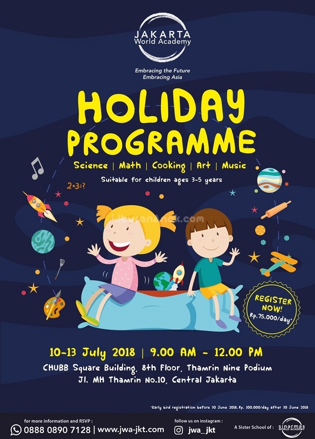 Holiday Programme with Jakarta World Academy