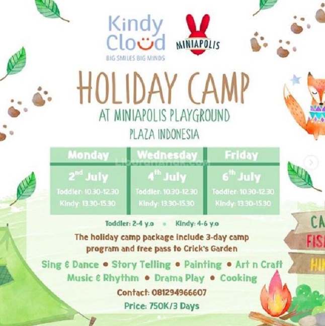 Holiday Camp with Miniapolis Playground