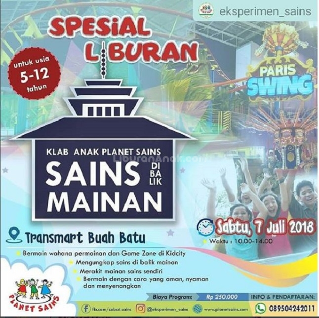 Sains di Balik Mainan