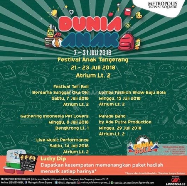 Dunia Anak - Festival Anak Tangerang