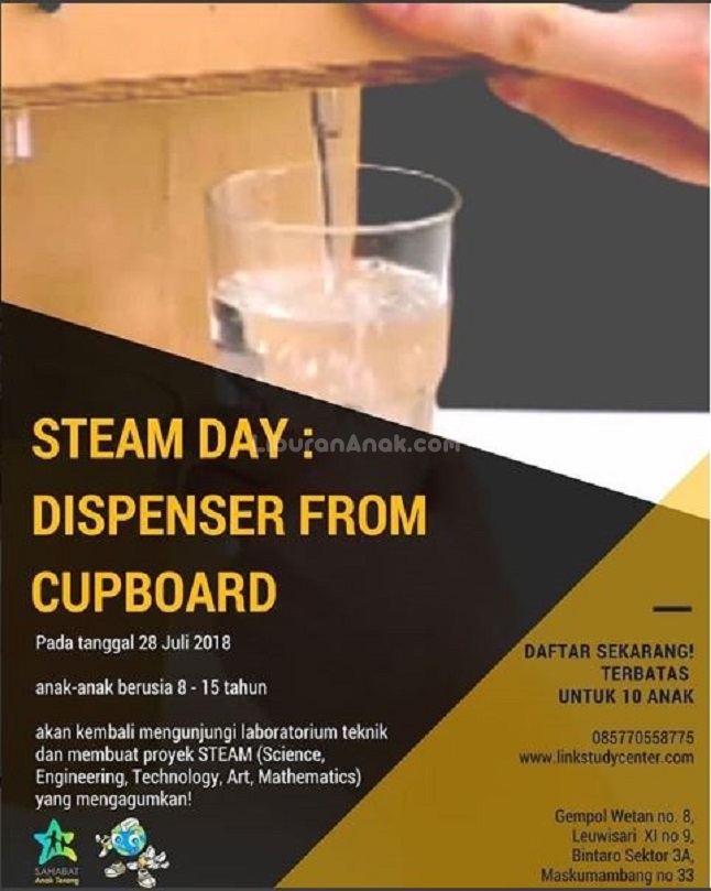Steam Day: Dispenser From Cupboard