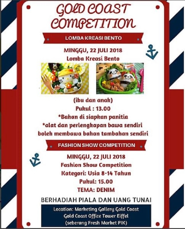 Gold Coast Competition - Lomba Kreasi Bento