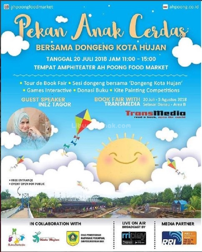 Pekan Anak Cerdas Bersama Dongeng Kota Hujan