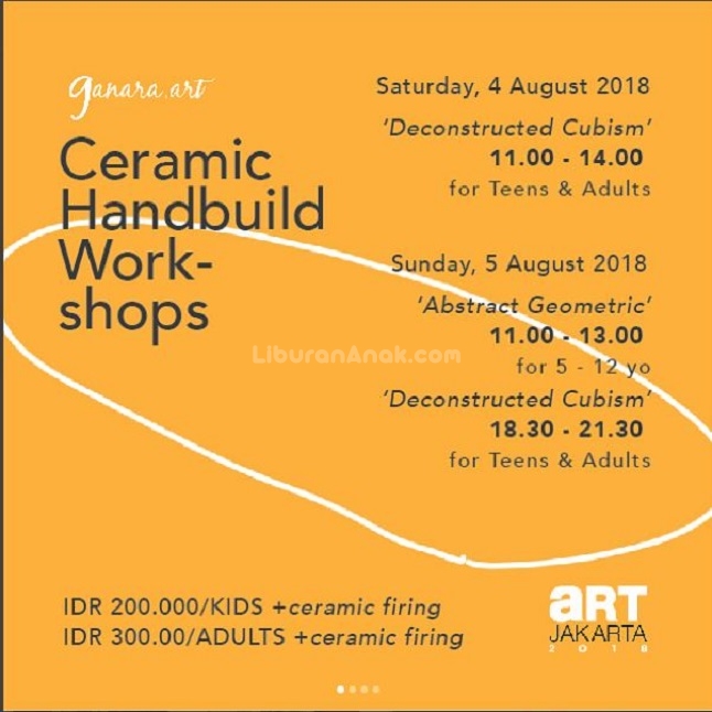 Ceramic Handbuild Workshop with Ganara Art