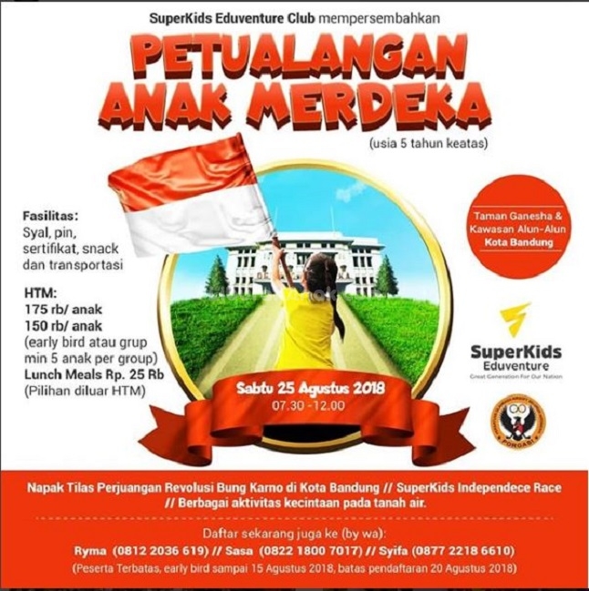 Petualangan Anak Merdeka with SuperKids Eduventure Kids