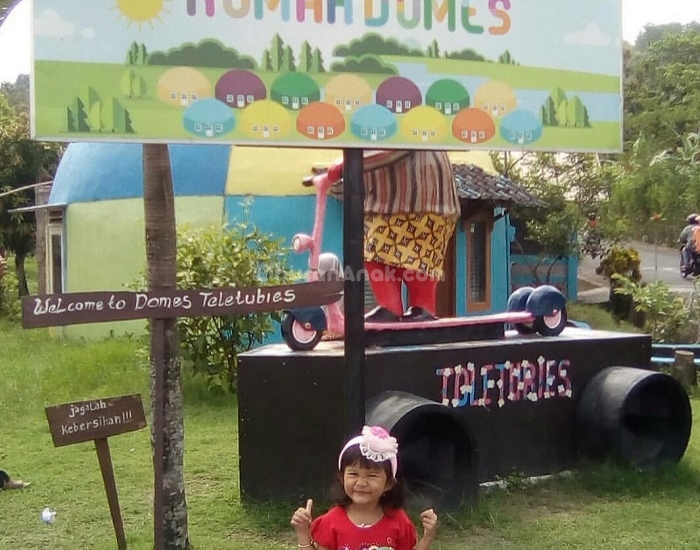 Kampung Teletubbies di Desa Wisata Rumah Domes