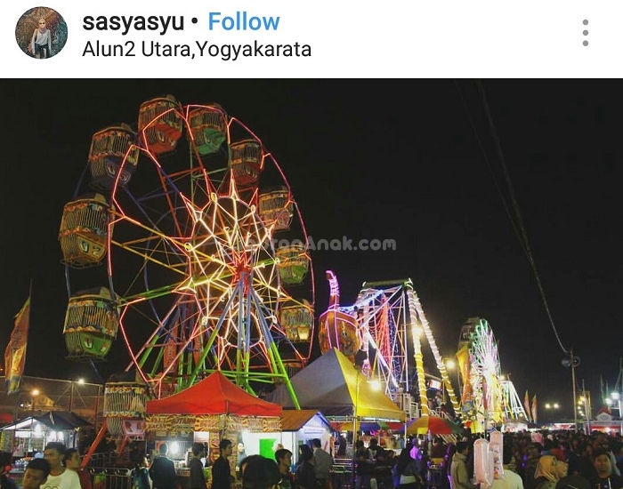 Pasar Malam Sekaten Jogja