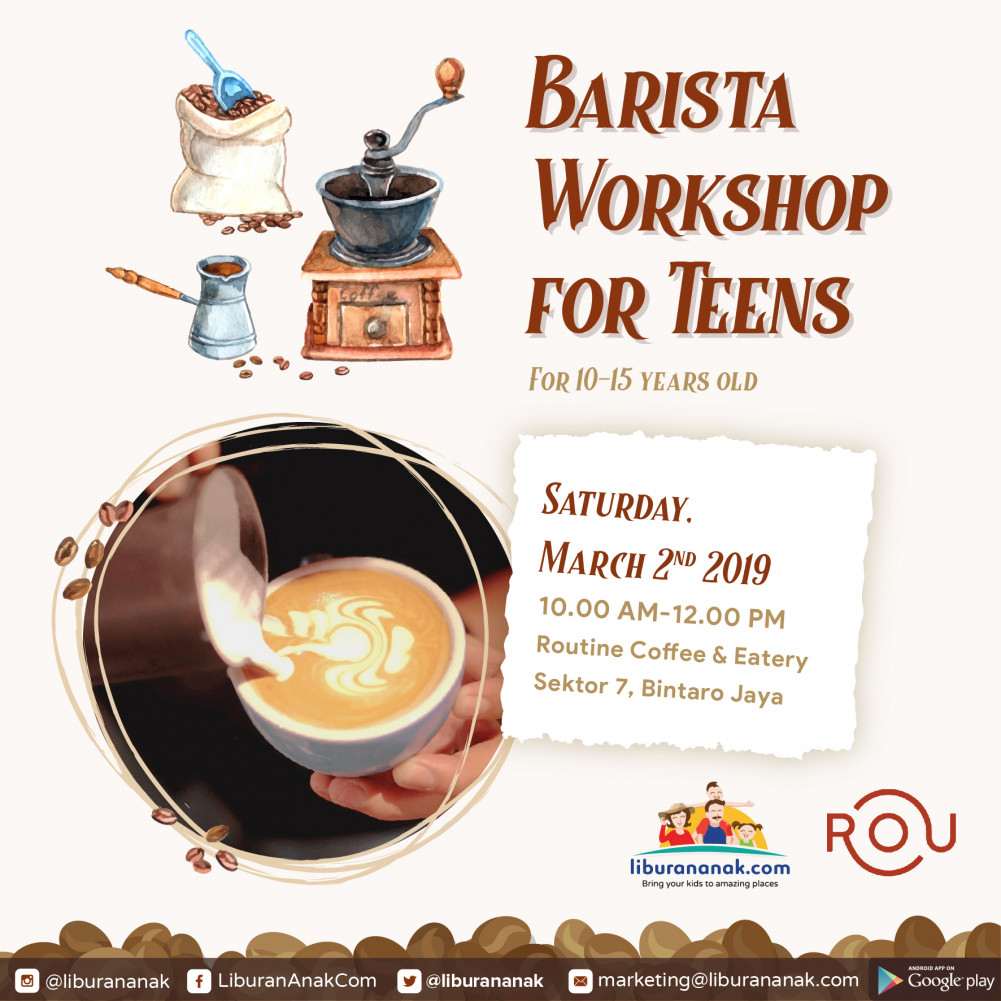 Barista Class for Teens