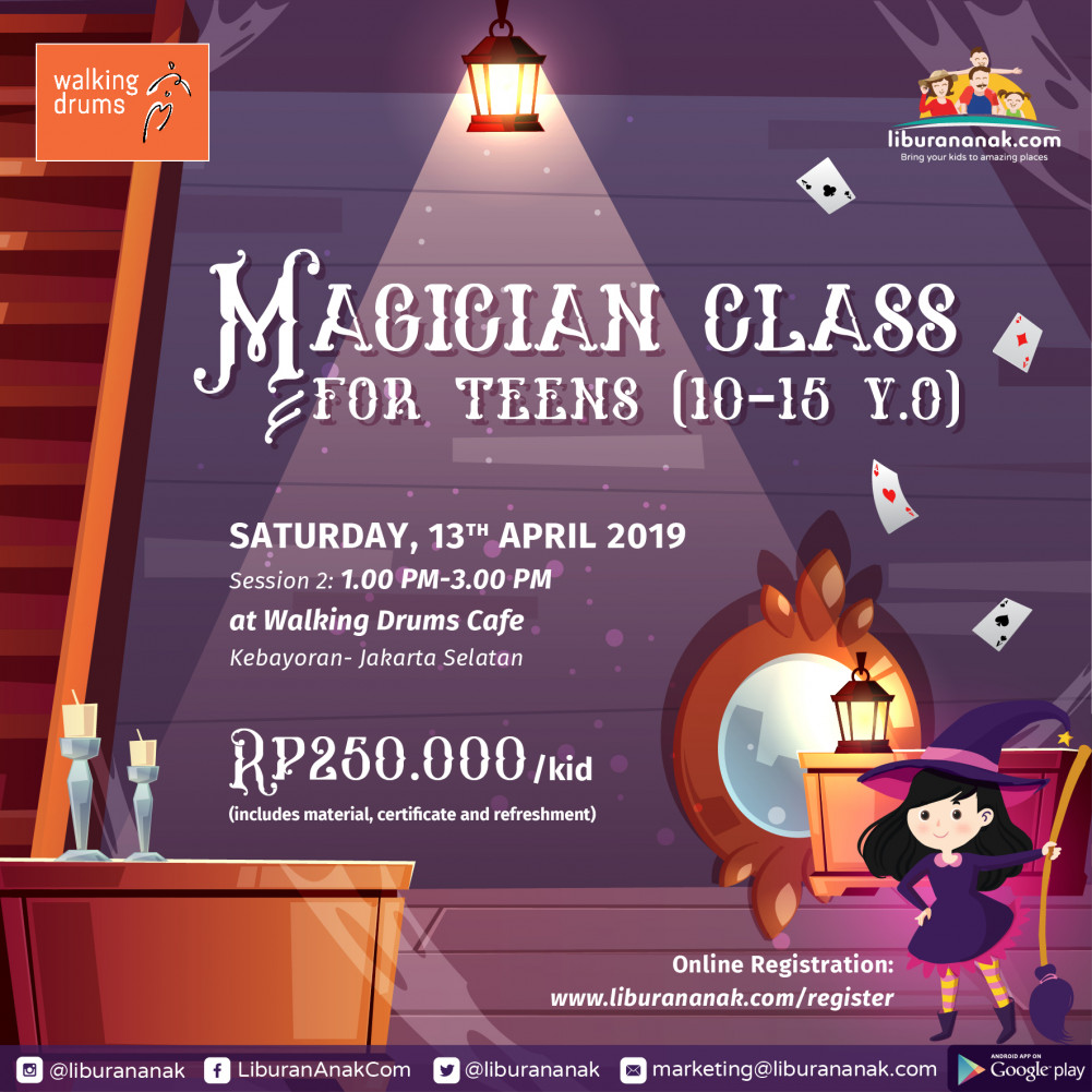 Magician Class for Teens