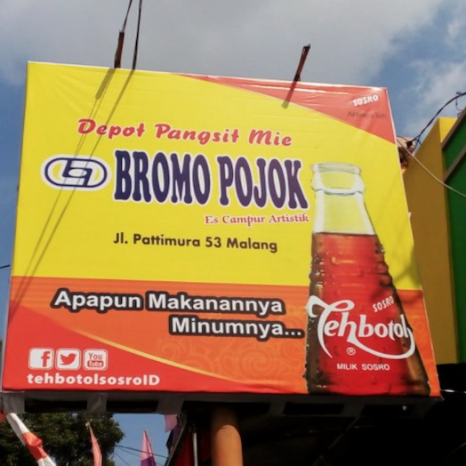 Mie Bromo Pojok Noodle Soup