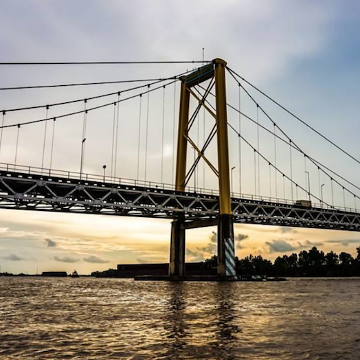 Jembatan Gantung Desa Nateh