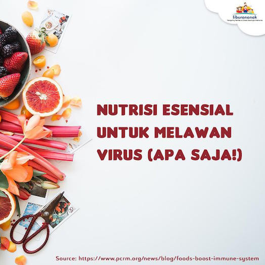 Nutrisi Esensial untuk melawan virus (apa saja!)