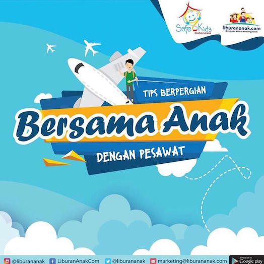 Tips Berpergian Bersama Anak Dengan Pesawat