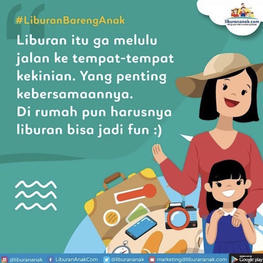 #LiburanBarengAnak