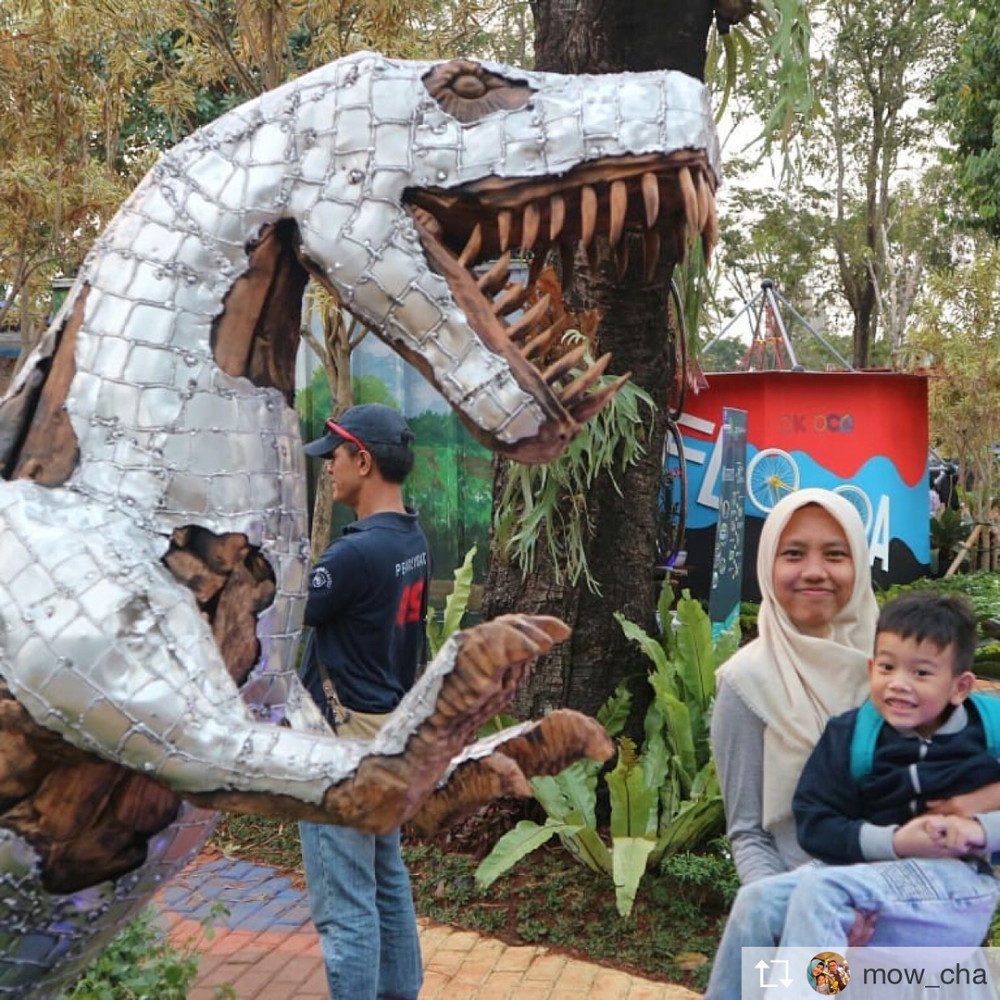 Pameran FLONA di Lapangan Banteng